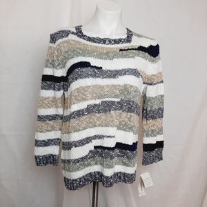 NWT Alfred Dunner sweater size medium